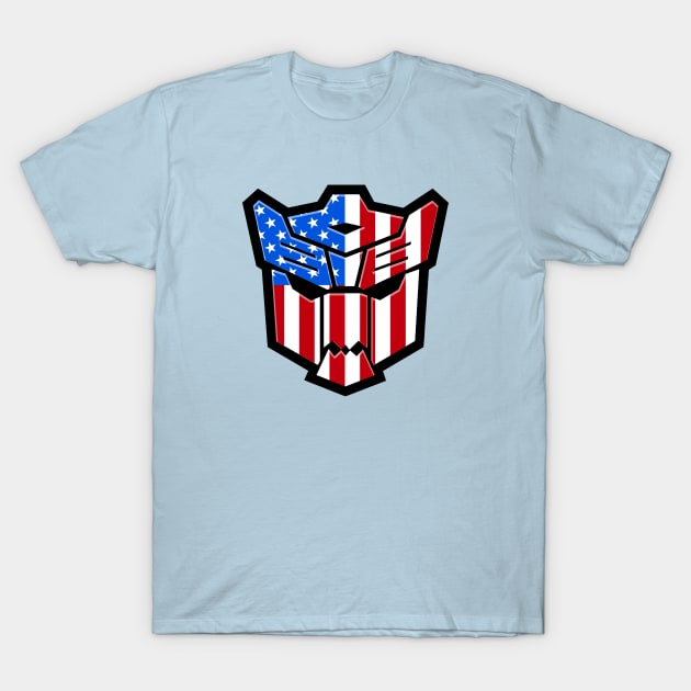 PATRIOT DINOBOTS - 2.0 T-Shirt by ROBZILLA